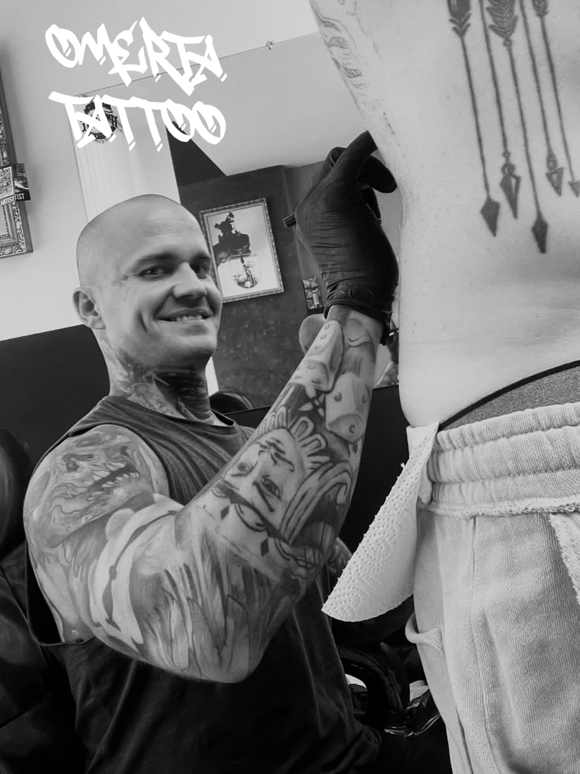 Zázemie profesionálneho tetovacieho štúdia Omerta Tattoo v Bratislave